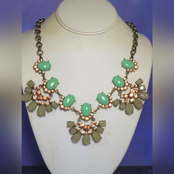 Plunder Jewelry - Plunder Design Turquoise Pink Multi-Color Gold Chain Necklace